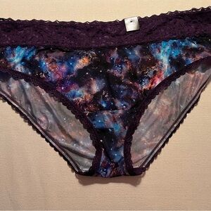Torrid Multicolor Galaxy Lace Panties